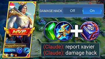 XAVIER HACK DAMAGE BUILD 🔥