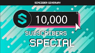 10,000 Subscriber Special Giveaway