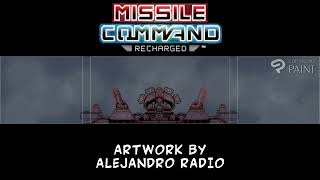 Missile Command Recharged Arcade Artwork Timelapse