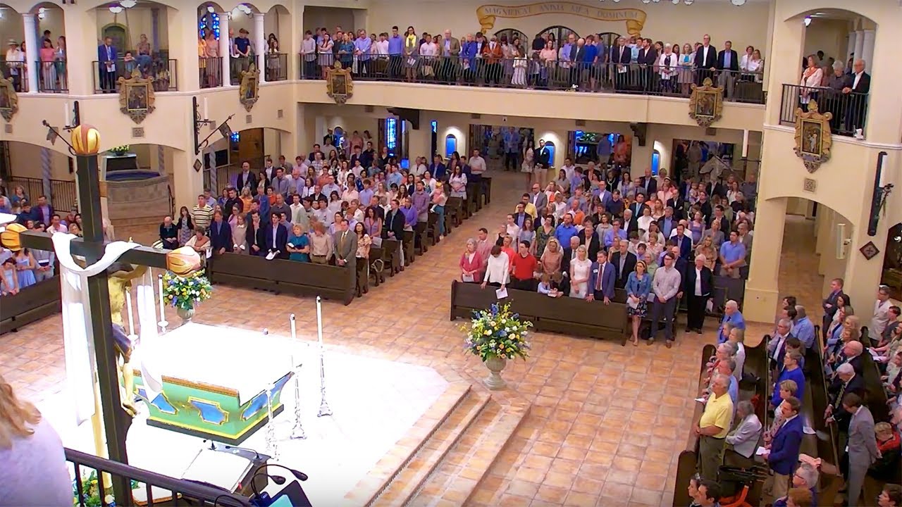 Easter visitation catholic church kc mo march 31 2024 youtube