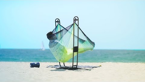 A Kickstarter Project We Love: The Vista      Portable Hammock & Stand