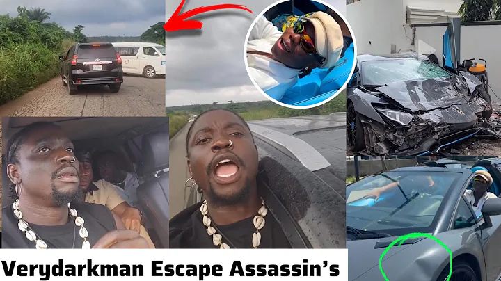 Verydarkman Escape Assassination on return from China & Davido Lamborghini Crashed by Teni
