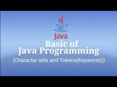 Java CharacterSets | Tokens | Keywords | Basic of Java | ICSE Class 9 - Chapter 2.