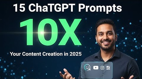 15 ChatGPT Prompts That Will 10X Your Content Creation in 2025 #ChatGPT #AIPrompts #ContentCreation