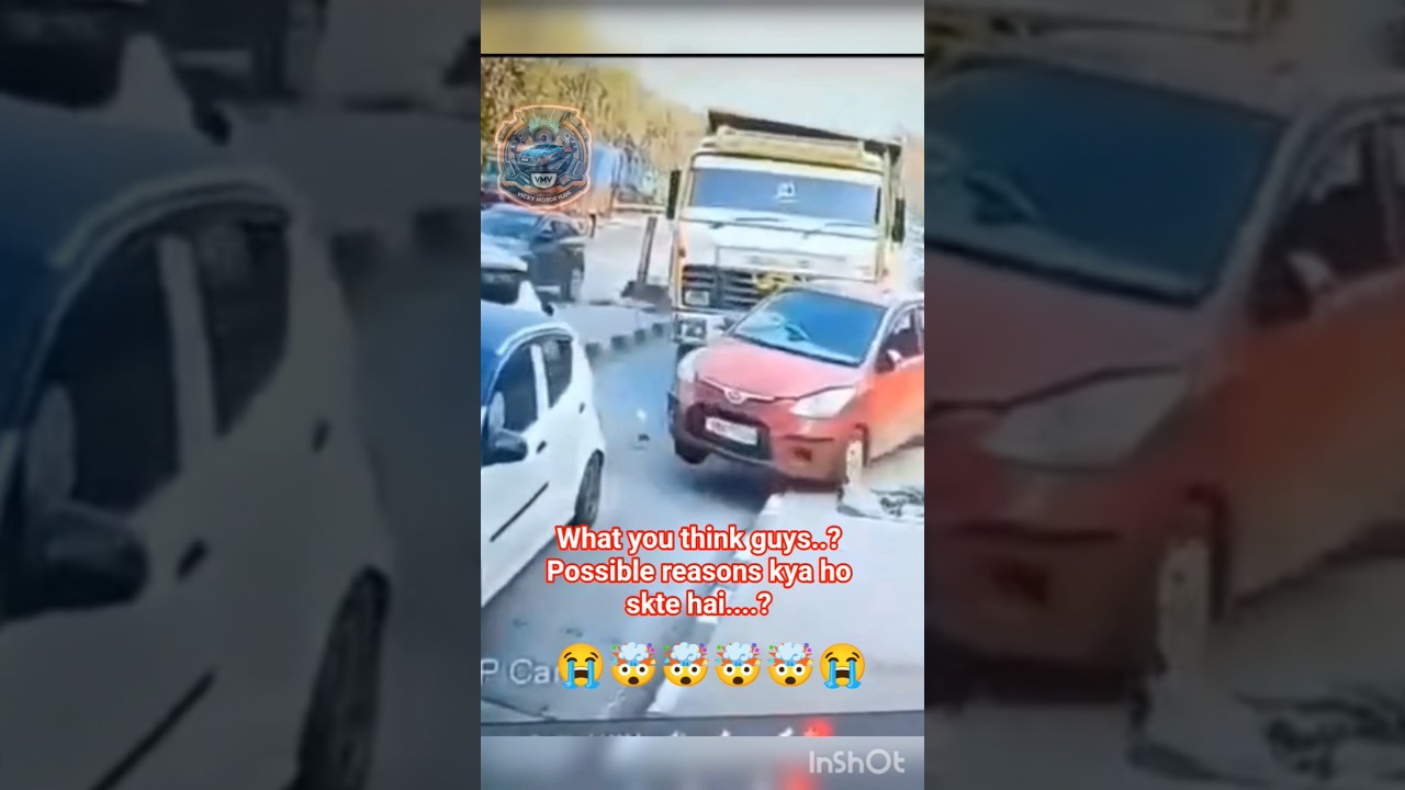 Major Accident on Toll Plaza 🤯 
