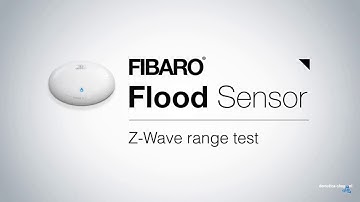 Fibaro Flood Sensor range test