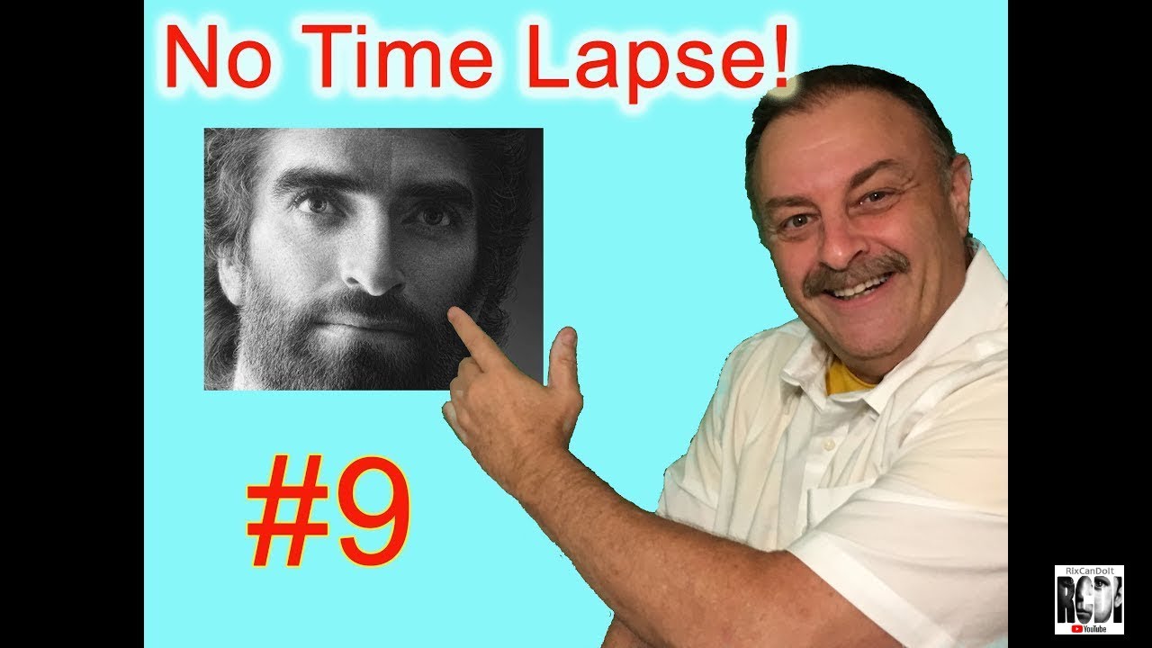 How to DRAW Like a PRO! No Time lapse Realistic Drawing Tutorial #9 ...