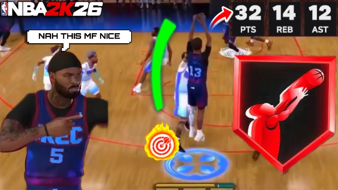 Мой билд ростом 211 см без слабых мест абсолютно имбалансен в NBA 2K26!!!