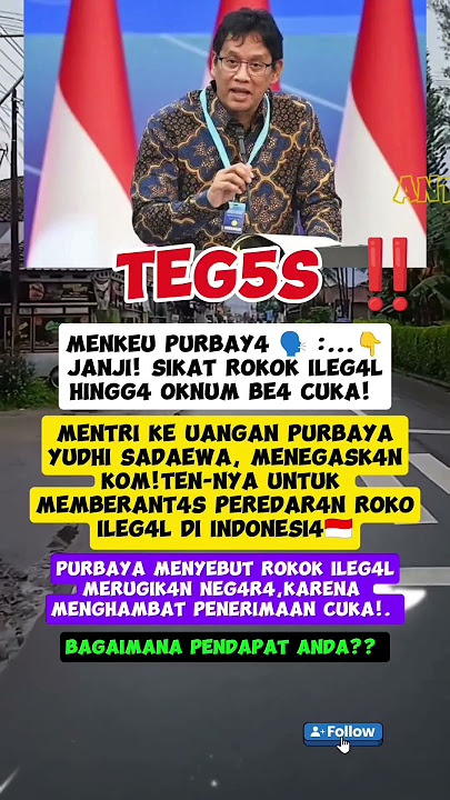 Langk4h Teg4s Menkeu Purbaya‼️👏👍 #fypviralシviral
