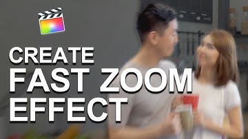 Create Fast Zoom Effect in FCPX | FCPX Tutorials | iLearnhub