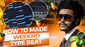 How to Make Dark Synth Pop Beats for "The Weeknd" | Fl Studio Tutorial 2022 #WEEKND