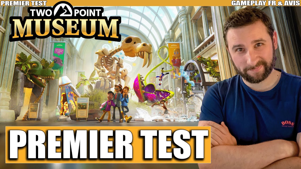 TWO POINT MUSEUM 🖼️ PREMIER TEST, GAMEPLAY FR & AVIS - YouTube