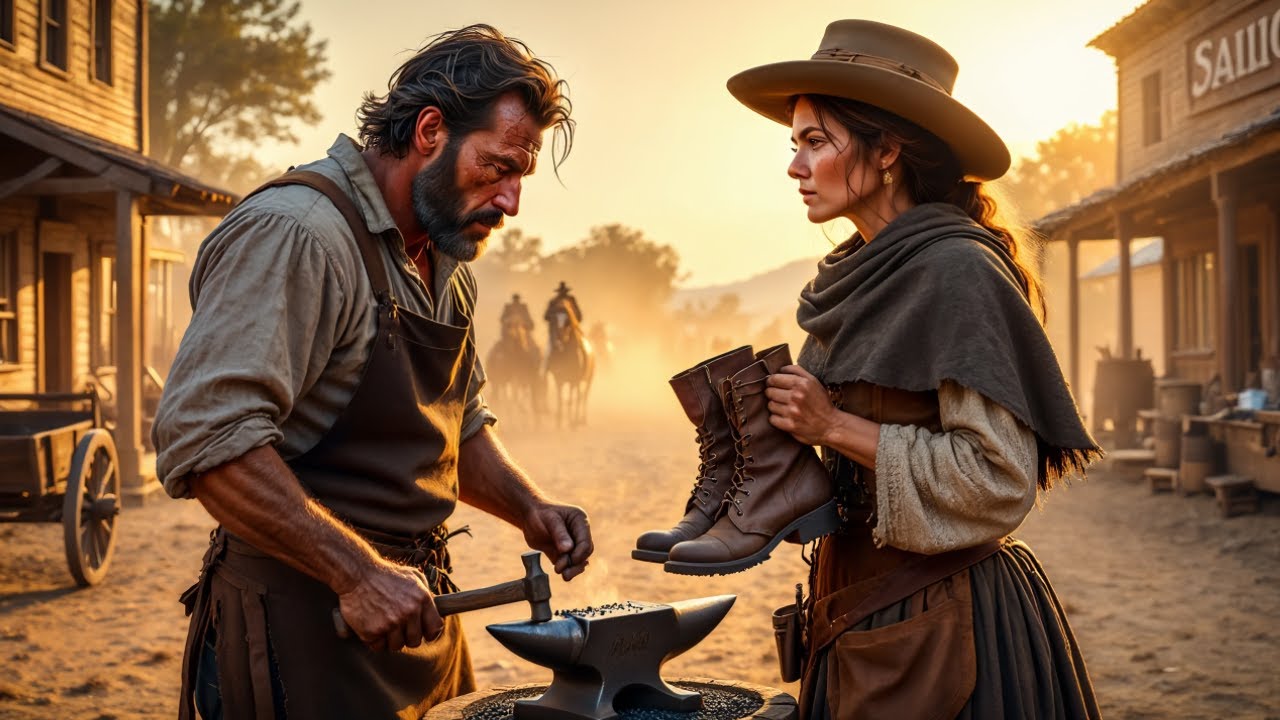 Он сделал наезднице сапоги… Через два года она вернулась и прошептала: “Просто будь со мной”