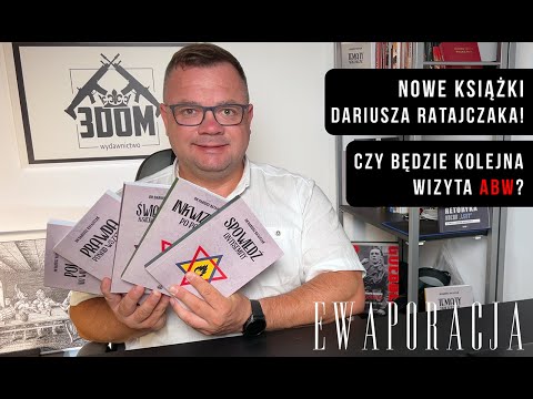 Nowe książki Dariusza Ratajczaka! Czy ABW znowu wpadnie do Wydawnictwa 3DOM?