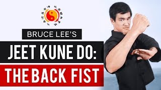Bruce Lees Jeet Kune Do The Backfist
