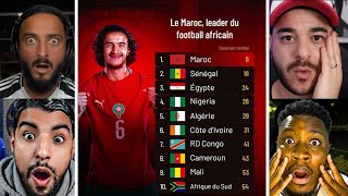 🚨CLASSEMENT FIFA : LE MAROC 🇲🇦 6E AU SOMMET DE L'AFRIQUE, LA RDC 🇨🇩 GRIMPE, LE SÉNÉGAL 🇸🇳 CHUTE
