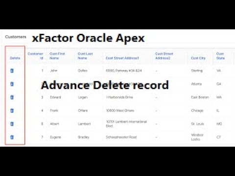 Advance Delete Record from Interactive Classic Report Using JavaScript