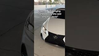 Hopefully she understands #lexus #shorts #is350