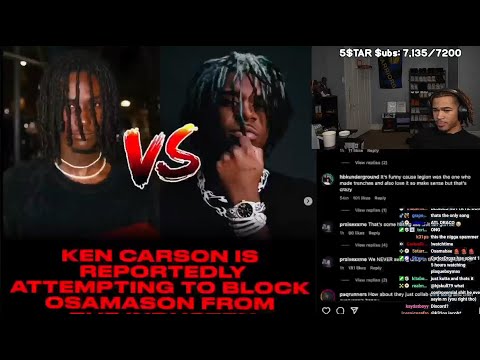 Plaqueboymax Reacts To OSAMASON & KEN CARSON BEEF