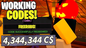 *NEW* ALL WORKING CODES FOR FISCH IN 2025! ROBLOX FISCH CODES