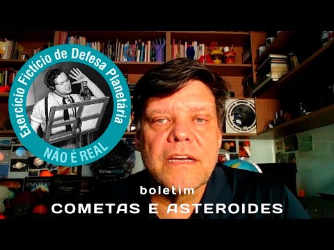 Cristóvão Jacques aborda exercício de treinamento para defesa planetária