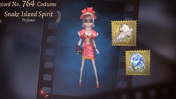 Identity V | Perfumer “Snake Island Spirit” Is So Cute!!! I Just Love How Pink It Is!!!