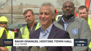 Rahm Emanuel Hosting Town Hall