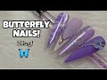 Gel Polish Nail Art | Butterfly | Naio Nails