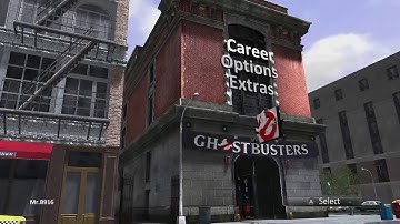 Ghostbusters the Game Remastered™ menu idle