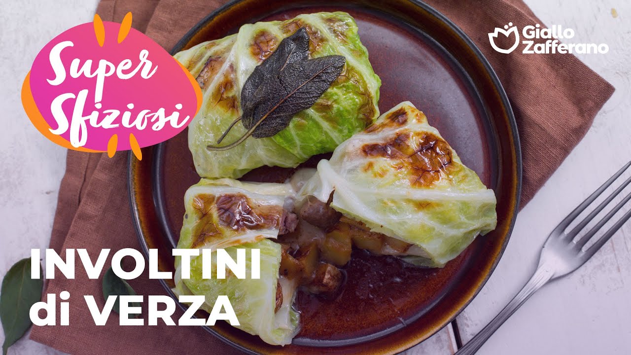 INVOLTINI di VERZA - SEMPLICI e GUSTOSISSIMI😍🤤🌿