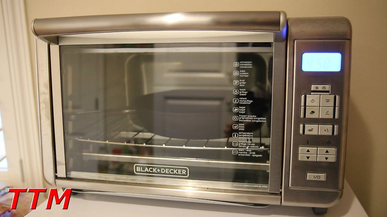 Black & Decker TO3230SBD Black 6-Slice Convection Toaster Oven