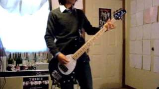 Video thumbnail of "Head Automatica - "The Razor" BASS COVER"