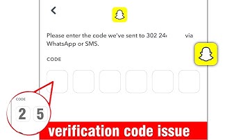 Snapchat Code Nahe Araha Hai ? | Snapchat Verification/Confirmation Code Problem Solution