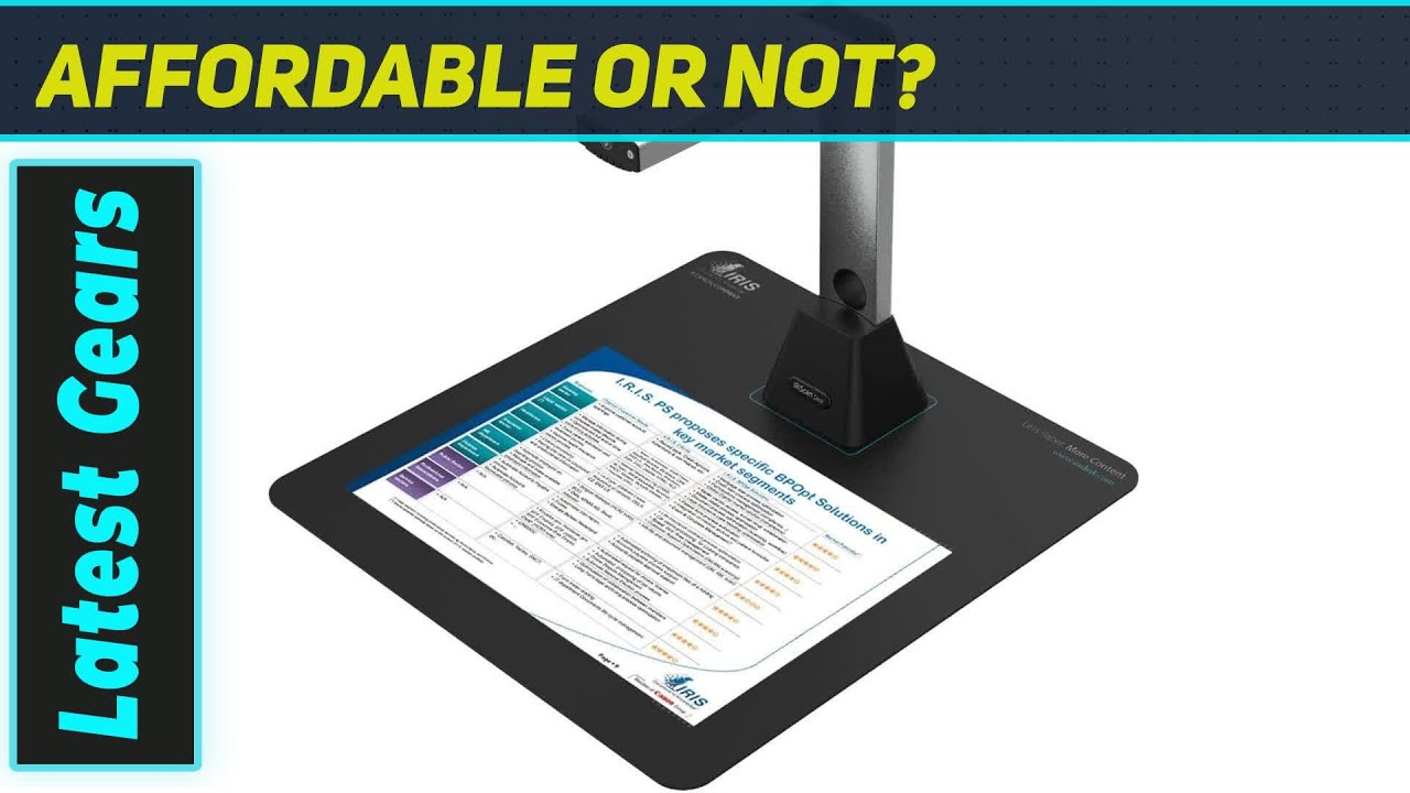 IRIScan Desk 5: The Smartest & Fastest Portable Scanner for Your Desk ...