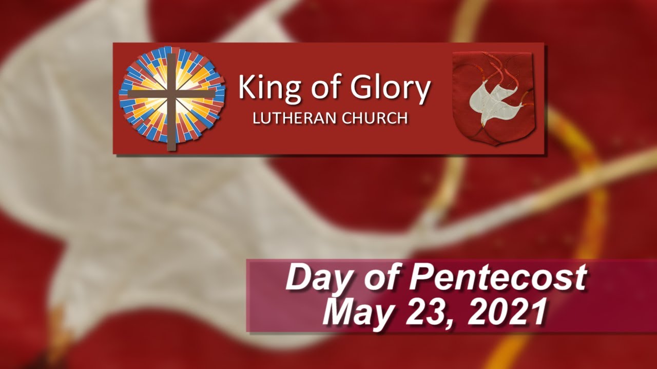 Day Of Pentecost May 23 2021 - YouTube