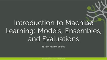 Introduction to Machine Learning Models, Ensembles, and Evaluations