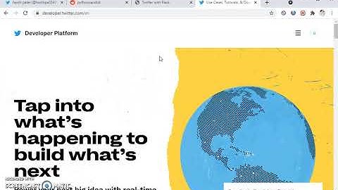Flask app using Tweepy and Praw