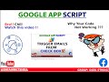 How to create onedit trigger and function in google app script  setup trigger in app script