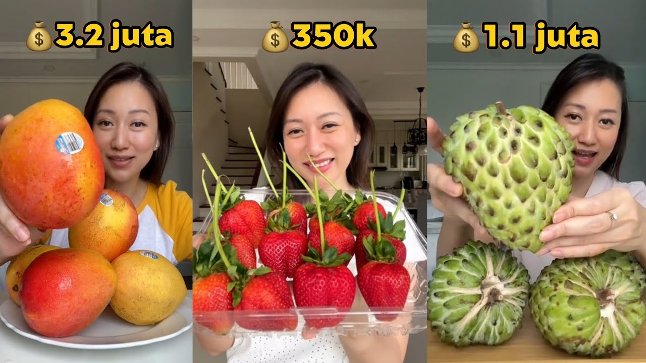 REVIEW BUAH SULTAN HARGA CUMA JUTA'AN 🤑 GIMANA RASA NYA YAH 🍊🍎🍍🥭