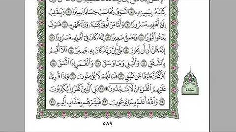 سورة الإنشقاق بصوت جميل جدا يشرح القلب ـ بصوت الشيخ عبد الرحمن السديس