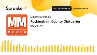 Rockingham County Obituaries 05.21.21