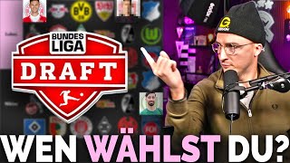 BUNDESLIGA DRAFT! Wir bauen das beste Team mit nur einem Spieler pro Verein!