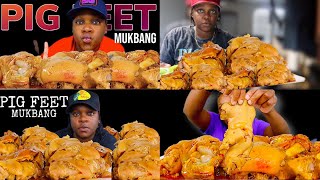 COOKING & EATING PIG FEET • 먹방 COMPILATION | CUZZO AB