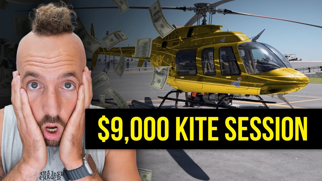 This kite session cost $9,000