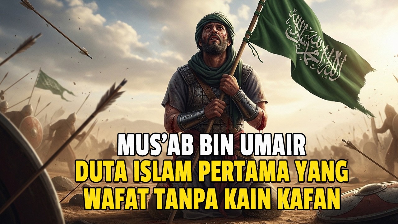 Kisah Mus'ab bin Umair Sahabat Nabi Muhamad Pertama Yang Syahid di Perang Uhud