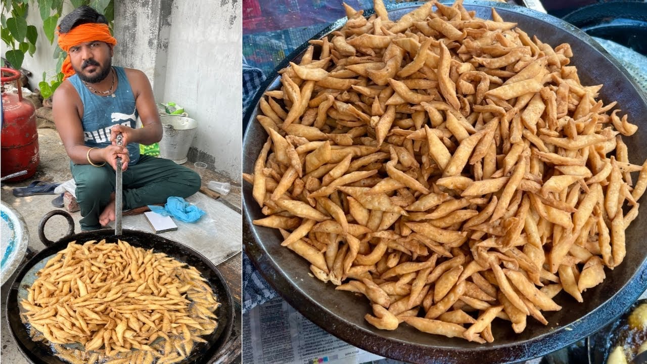 घर पर बनाओ करारे नामक पारे , दुकान वाले से सीखो बनाना - NAMAK PAARE Recipe