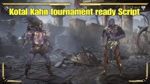 Kotal the destroyer Script tournament Ready For Cronus Max and Titan one