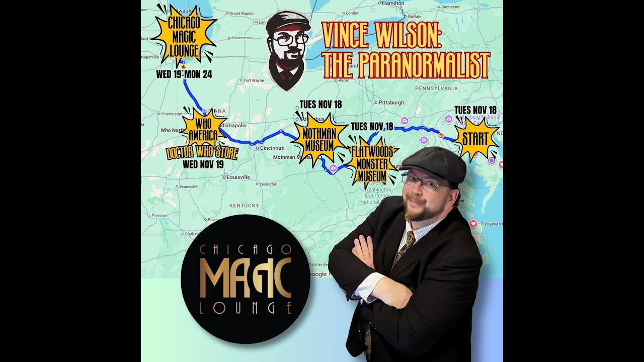 The Paranormalist at Chicago Magic Lounge!