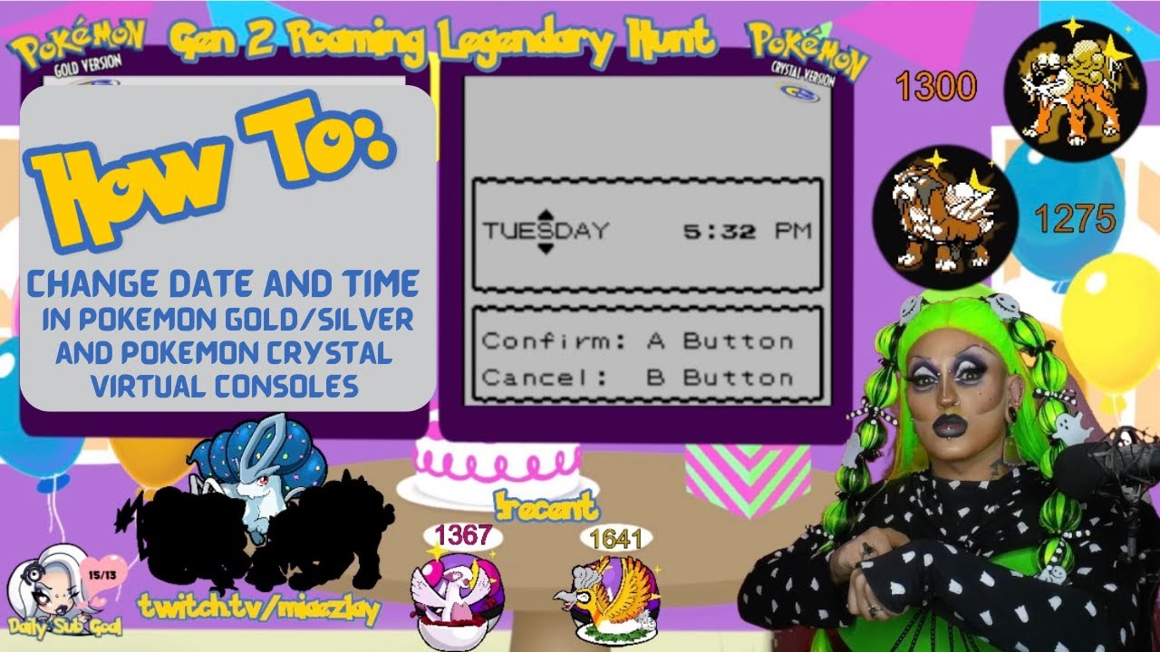 How To: Change Day/Time on Gold/Silver/Crystal Virtual Console