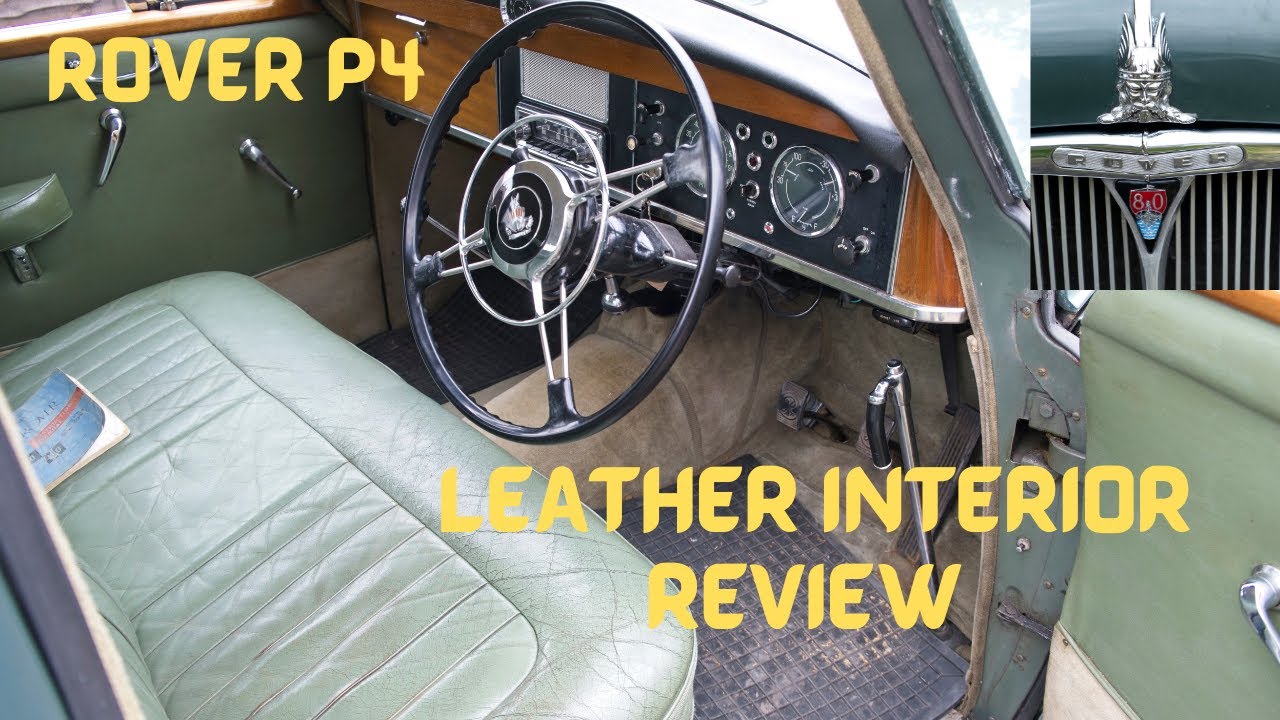 Rover P4 Leather Interior Condition - YouTube